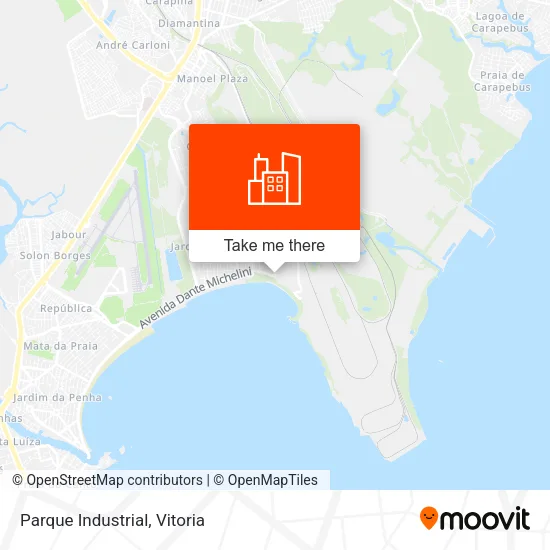 Parque Industrial map