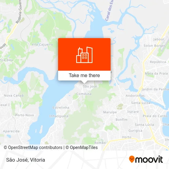 São José map