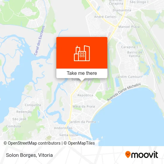 Solon Borges map