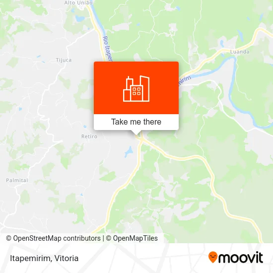 Itapemirim map