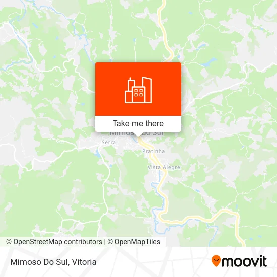 Mimoso Do Sul map