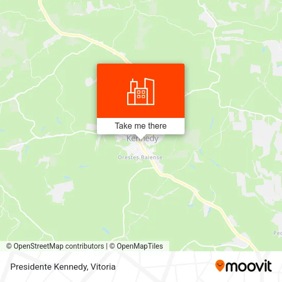 Presidente Kennedy map