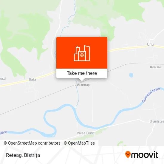Reteag map