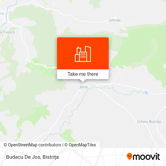 Budacu De Jos map