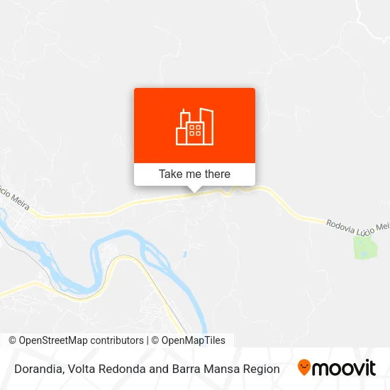 Dorandia map