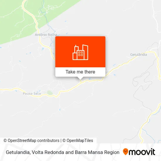 Getulandia map