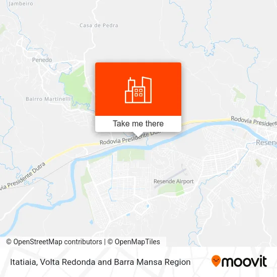 Itatiaia map