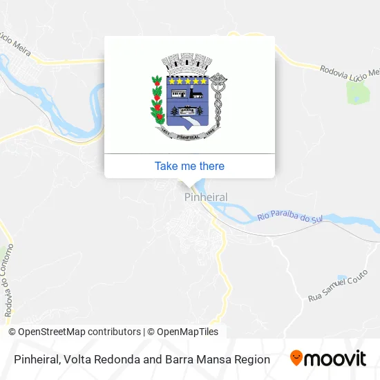 Pinheiral map