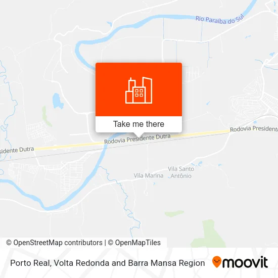 Porto Real map