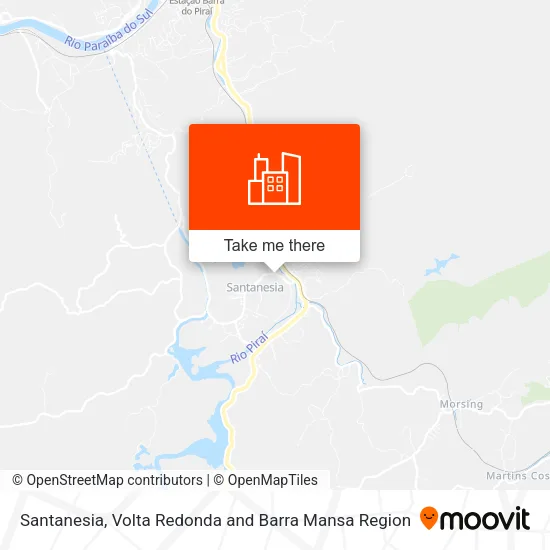 Santanesia map