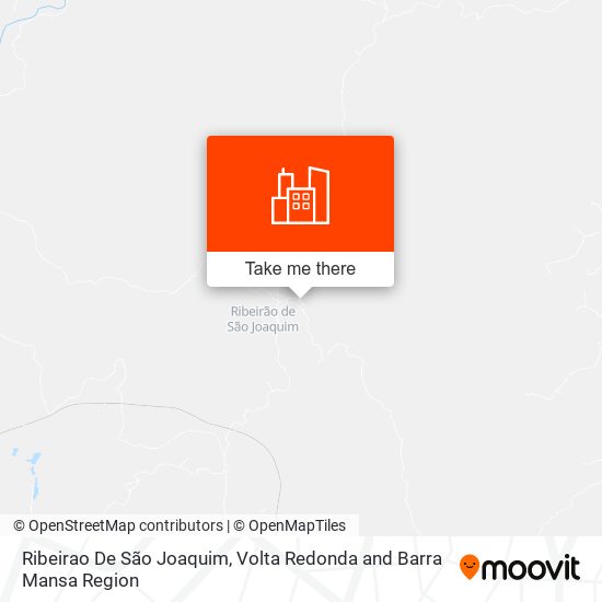 Ribeirao De São Joaquim map