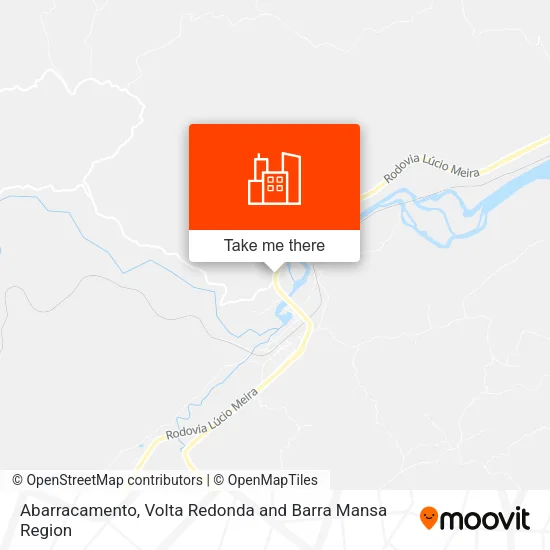 Abarracamento map