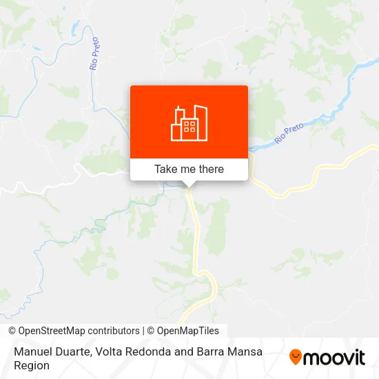 Manuel Duarte map