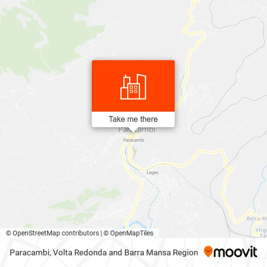 Paracambi map