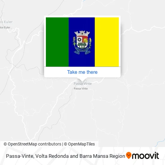 Passa-Vinte map