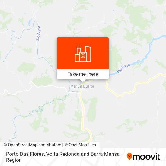 Porto Das Flores map