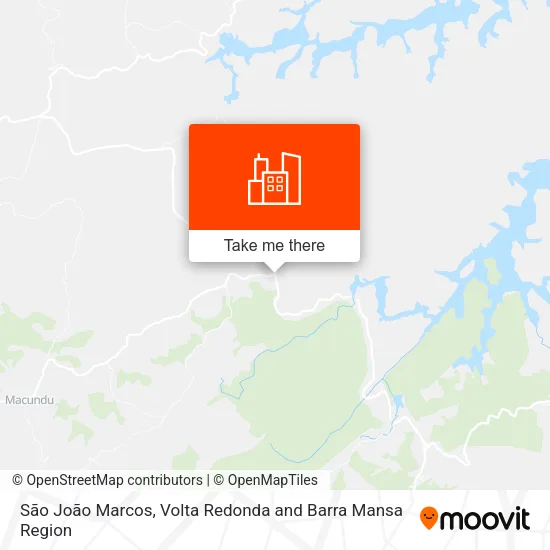 São João Marcos map