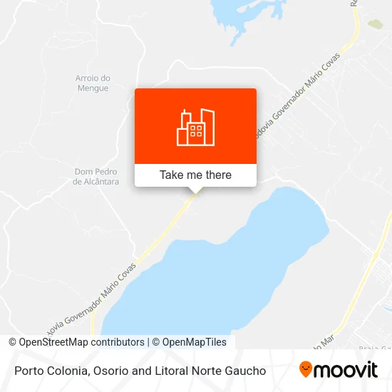 Porto Colonia map