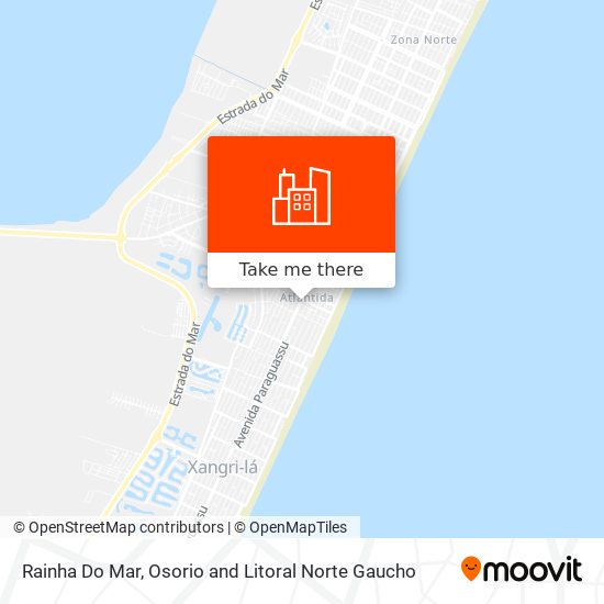 Rainha Do Mar map