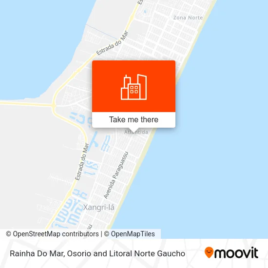 Rainha Do Mar map