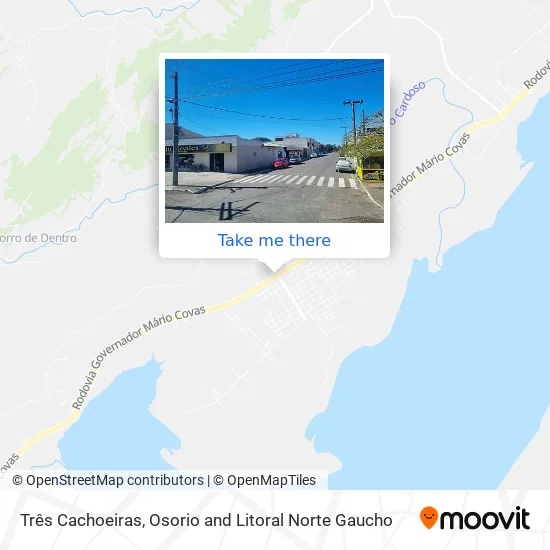 Três Cachoeiras map