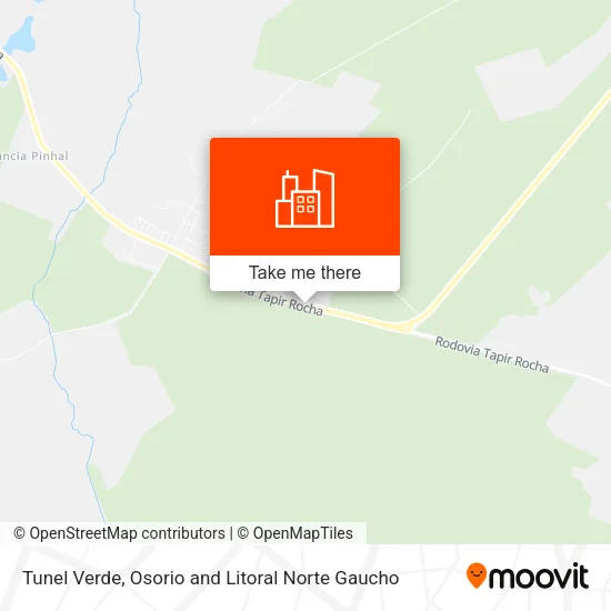 Tunel Verde map