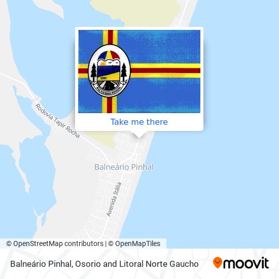 Balneário Pinhal map