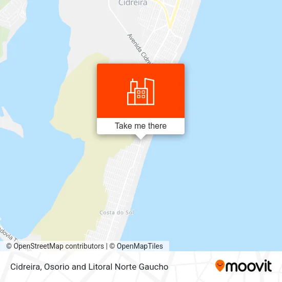 Cidreira map