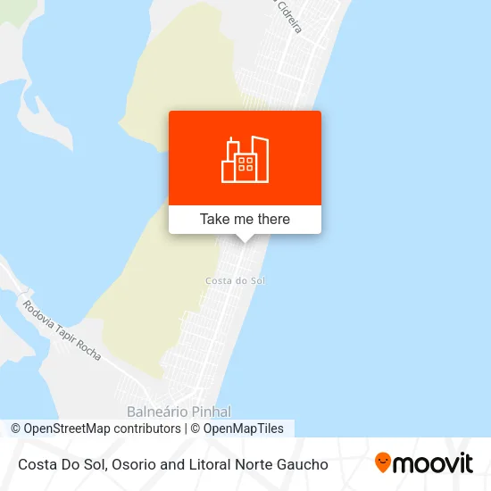 Costa Do Sol map
