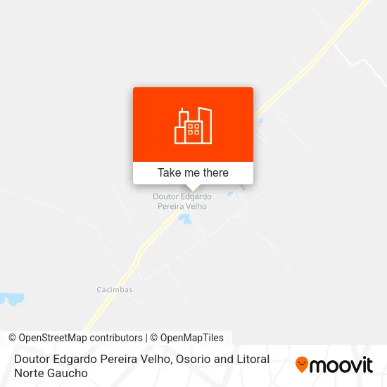 Doutor Edgardo Pereira Velho map