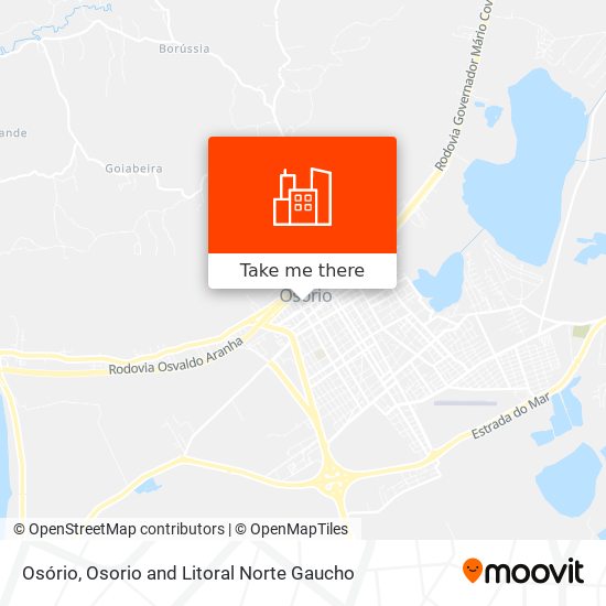 Osório map