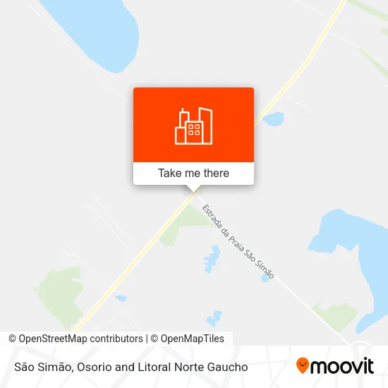 São Simão map