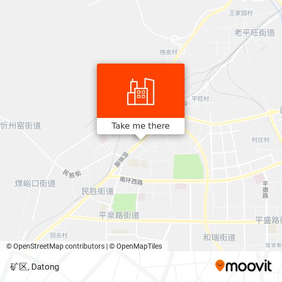 矿区 map