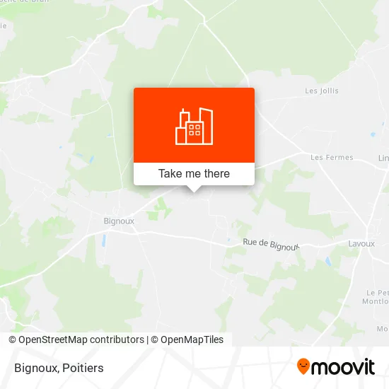 Bignoux map