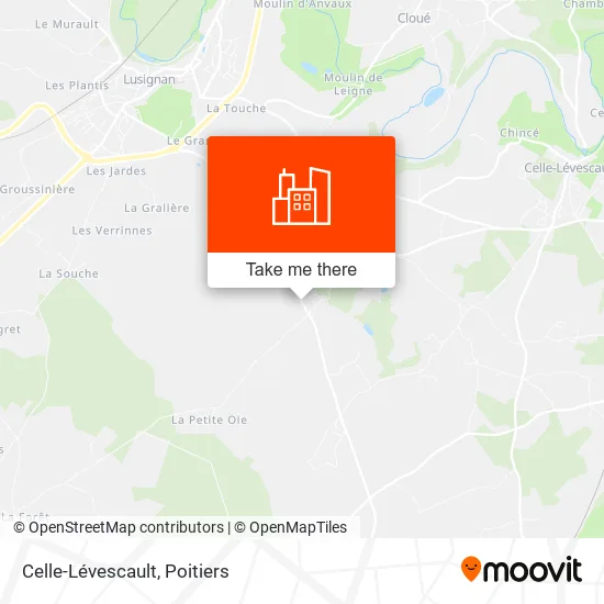 Celle-Lévescault map