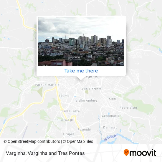 Varginha map