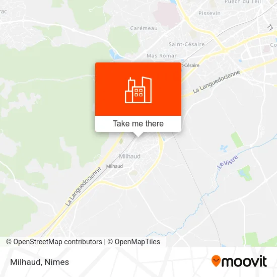 Milhaud map