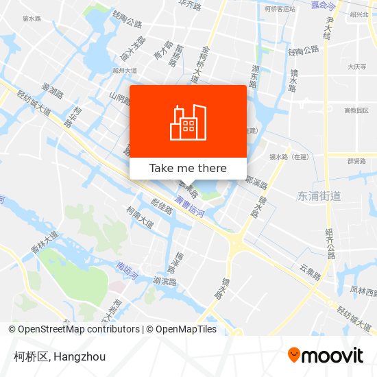 柯桥区 map
