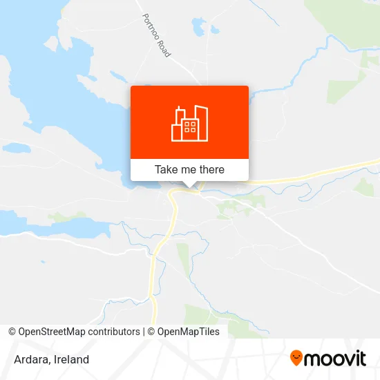 Ardara map