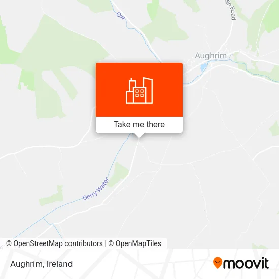 Aughrim map