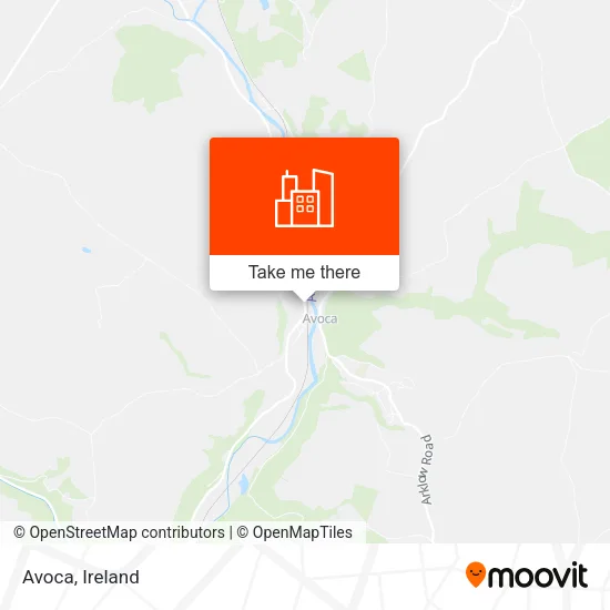 Avoca map