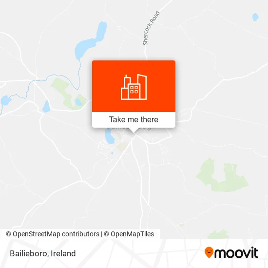 Bailieboro map