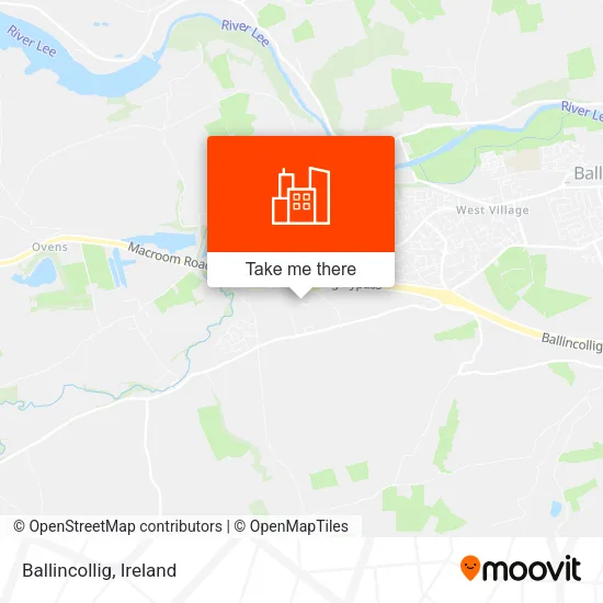 Ballincollig map