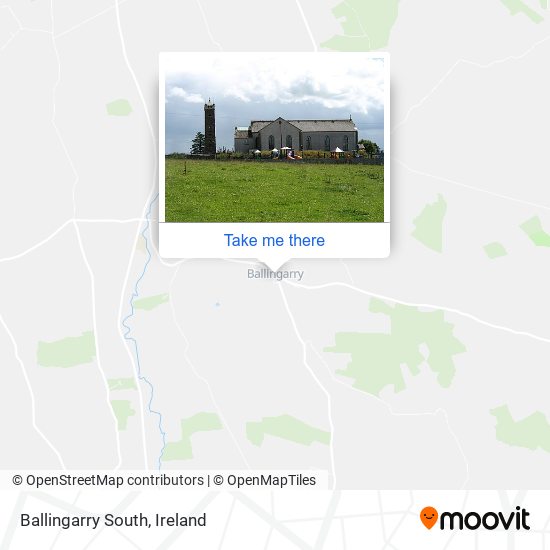 Ballingarry South map