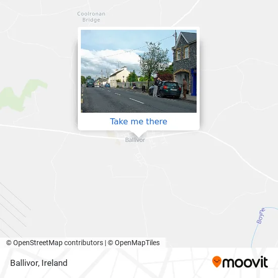 Ballivor map