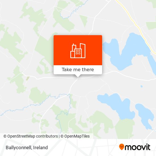 Ballyconnell map