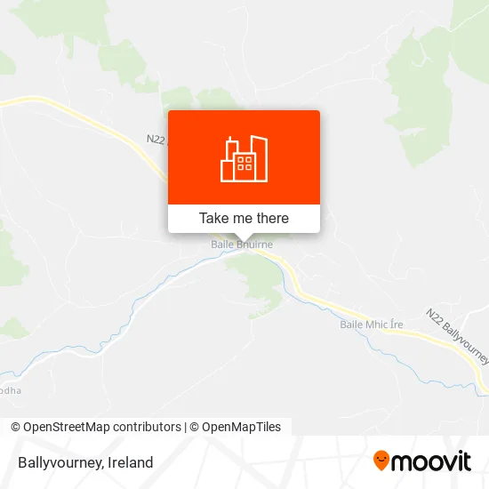 Ballyvourney map