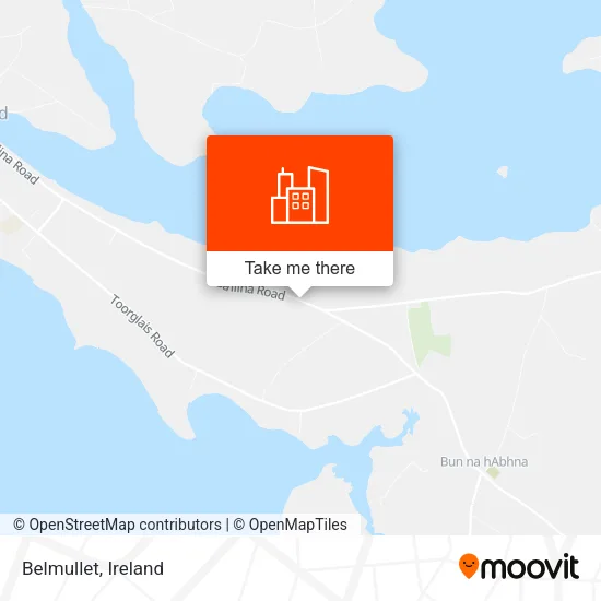 Belmullet map