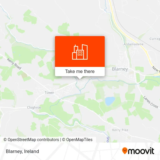 Blarney map