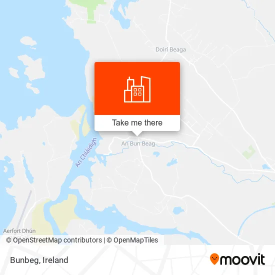 Bunbeg map
